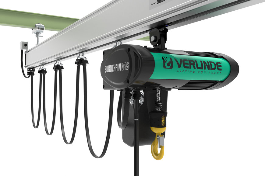 Легкую и эргономичную систему мостовых кранов VERLINDE установили в новый производственный цех
